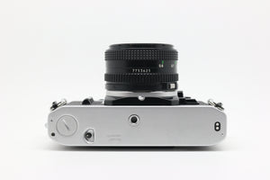 Canon AE-1 & 50mm 1.8 FDn Lens