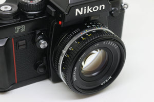 Nikon F3 w/ Nikkor 50mm F/1.8 AI-S Lens