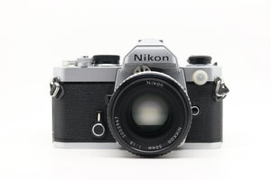 Nikon FM w/ Nikkor 50mm AIS 1.8 Lens