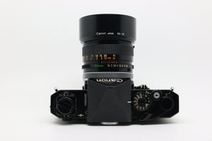 Canon F-1 & 50mm 1.4 FD SSC Lens