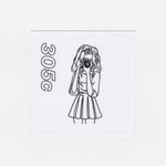 #01 Girl Sticker